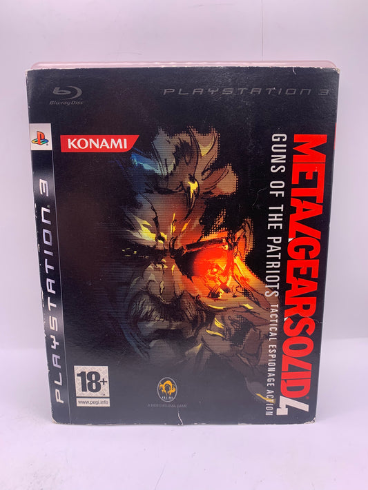 Metal Gear Solid 4: Guns of the Patriots (Met slipcase) – PlayStation 3