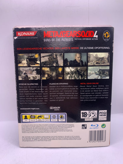 Metal Gear Solid 4: Guns of the Patriots (Met slipcase) – PlayStation 3