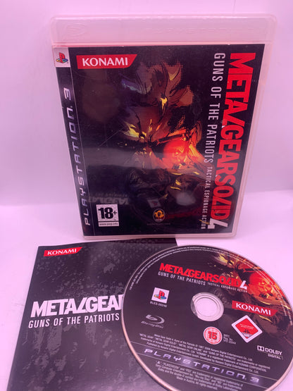 Metal Gear Solid 4: Guns of the Patriots (Met slipcase) – PlayStation 3