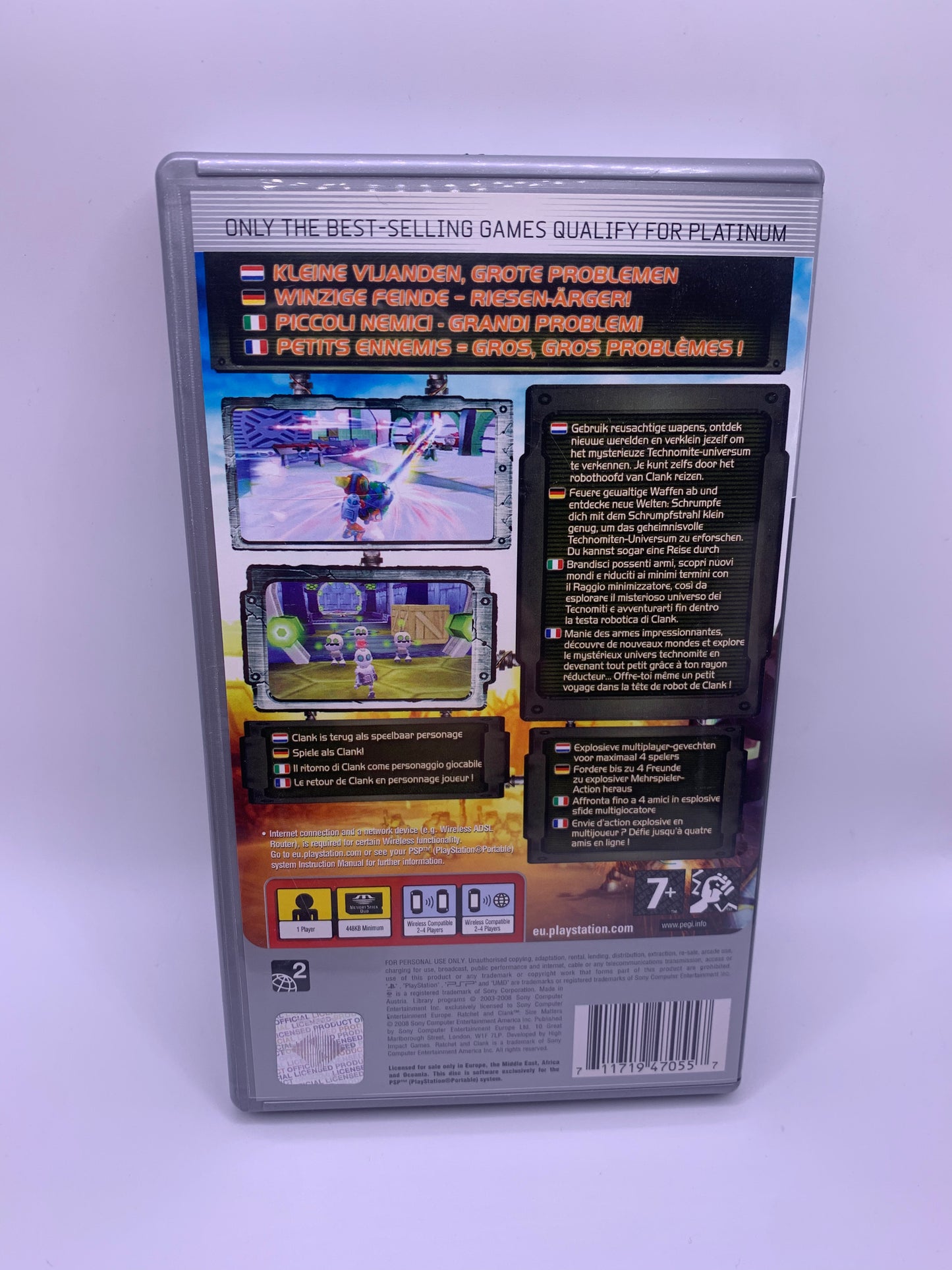 Ratchet: Size Matters (Platinum) - PSP