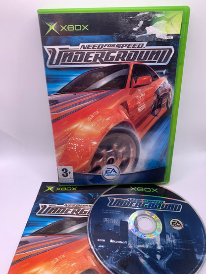Need for Speed: Underground (Sticker voorzijde) - Xbox Original