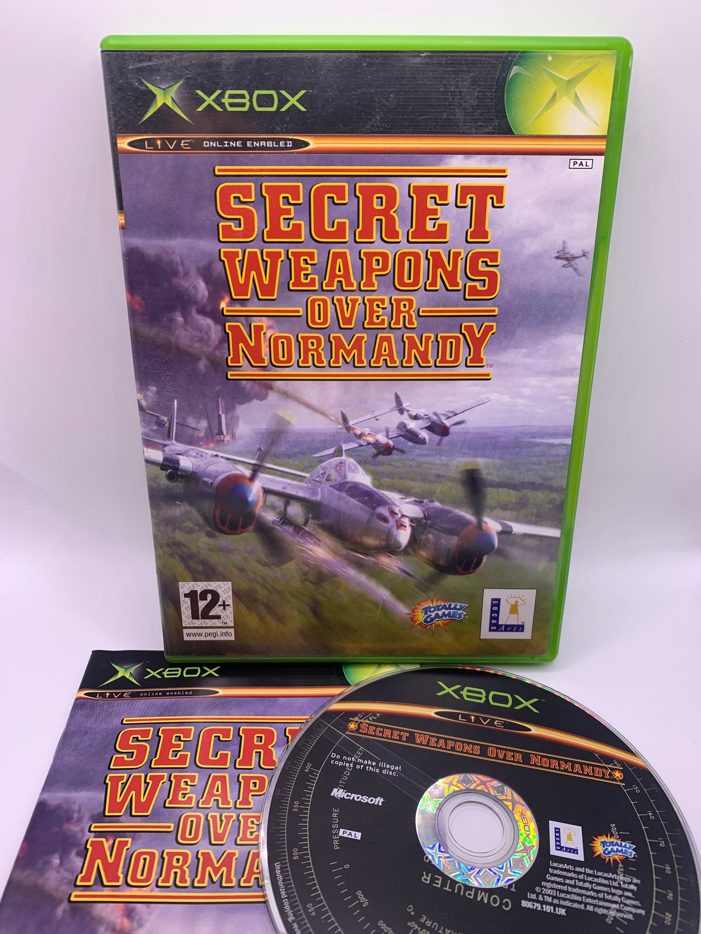 Secret Weapons Over Normandy (Case licht beschadigd) - Xbox Original