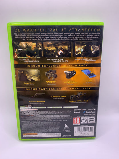 Deus Ex: Human Revolution (Benelux Edition, case gebruikt) - Xbox 360