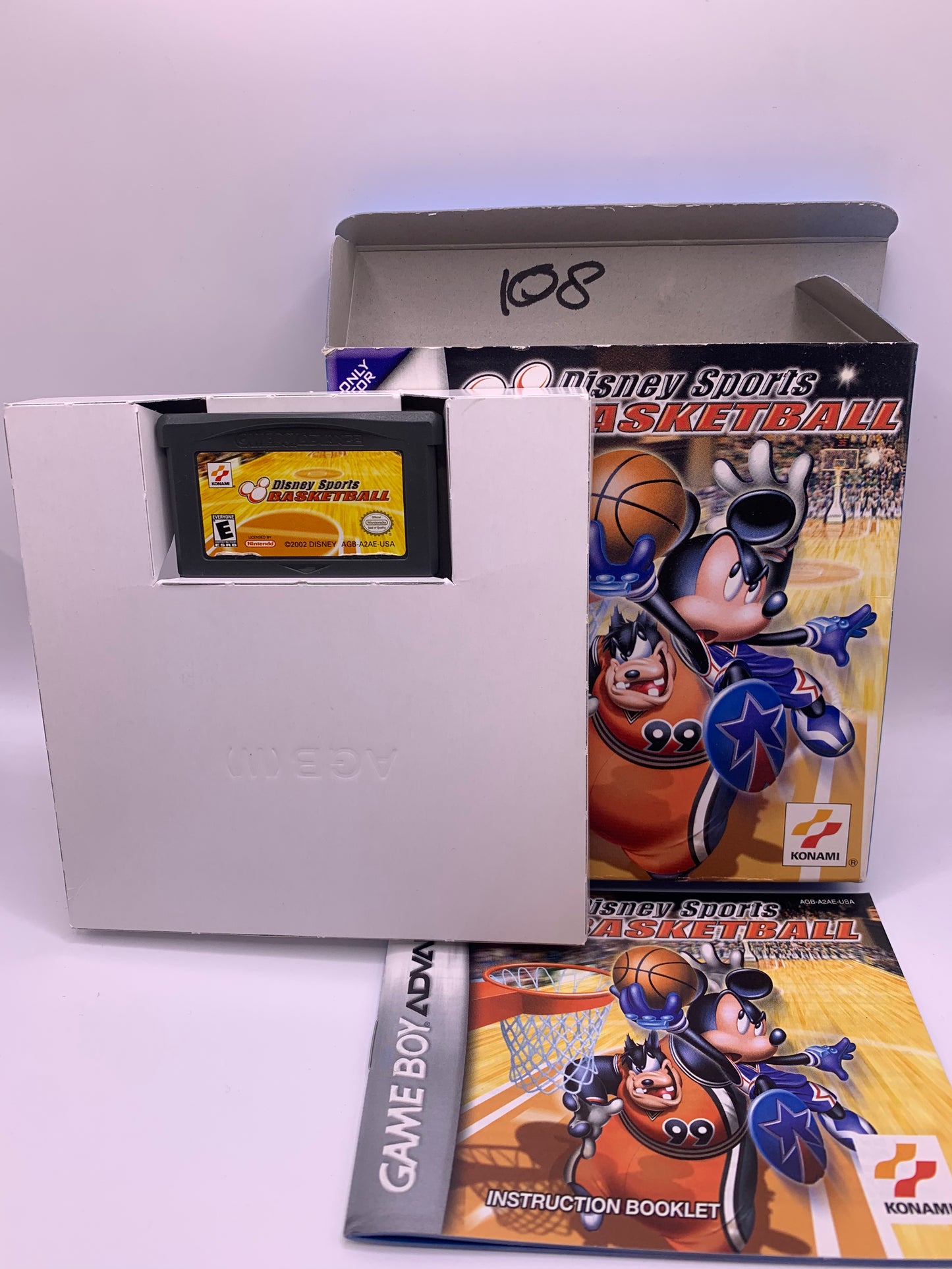 Disney Sports Basketball (CIB, USA, licht gebruikt) – Game Boy Advance