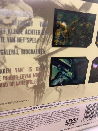 Metal Gear Solid 2: Sons of Liberty (Case licht gebruikt) – PlayStation 2