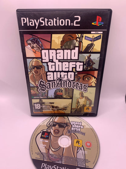 Grand Theft Auto: San Andreas (Geen handleiding, case beschadigd) – PlayStation 2
