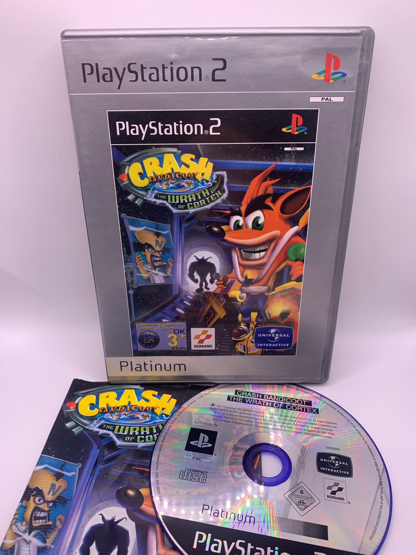 Crash Bandicoot: The Wrath of Cortex (Platinum, licht gebruikt) - PlayStation 2