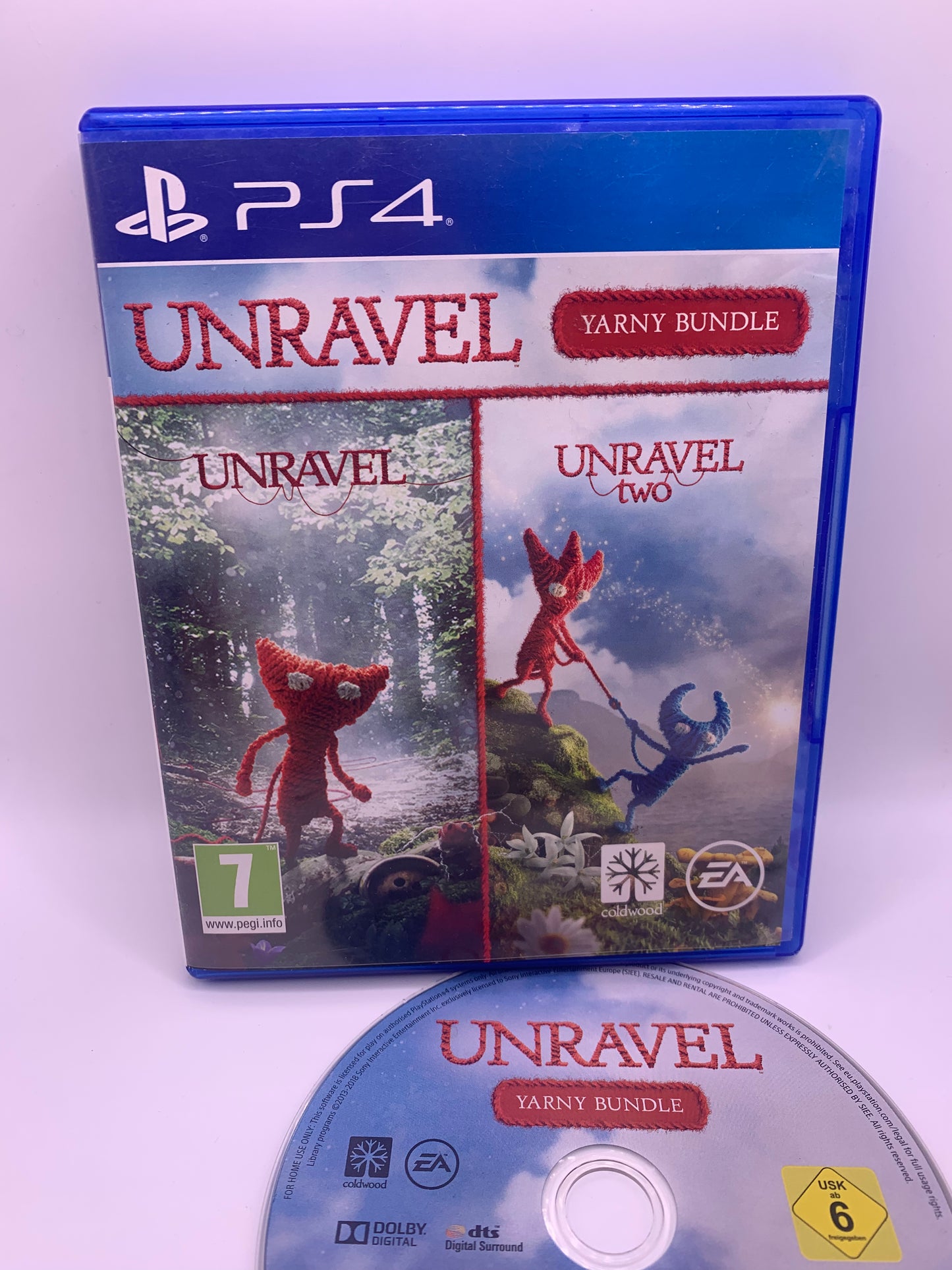 Unravel Yarny Bundle (Cover licht gebruikt) - PlayStation 4