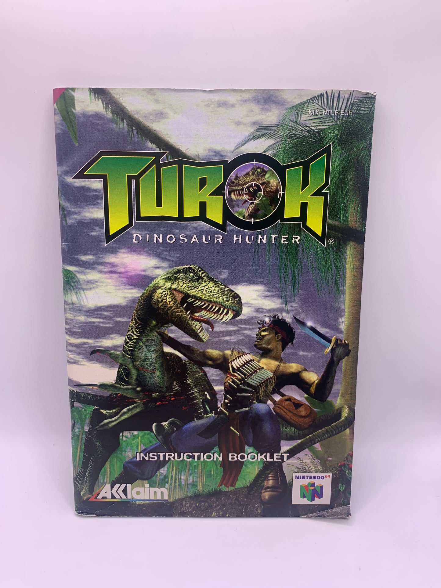 Turok: Dinosaur Hunter (CIB, stickertje voor)- Nintendo 64