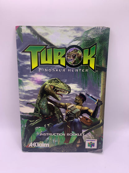 Turok: Dinosaur Hunter (CIB, stickertje voor)- Nintendo 64
