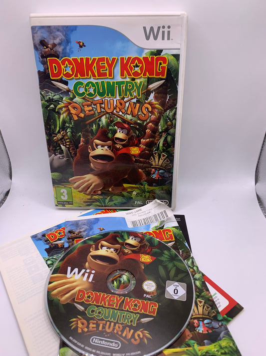 Donkey Kong Country Returns (Handleiding beschadigd) - Wii