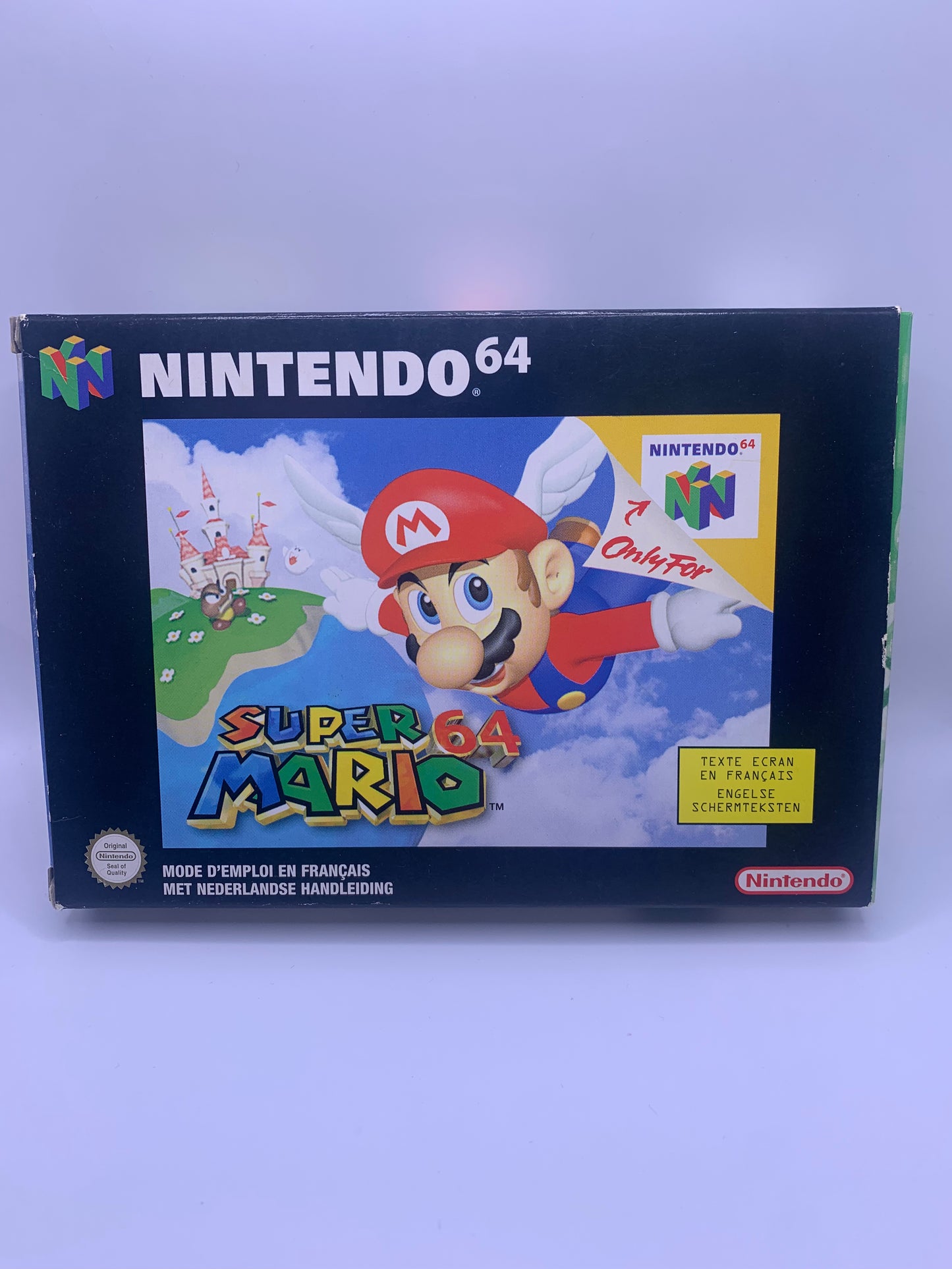 Super Mario 64 (CIB, stickertje achter) - Nintendo 64