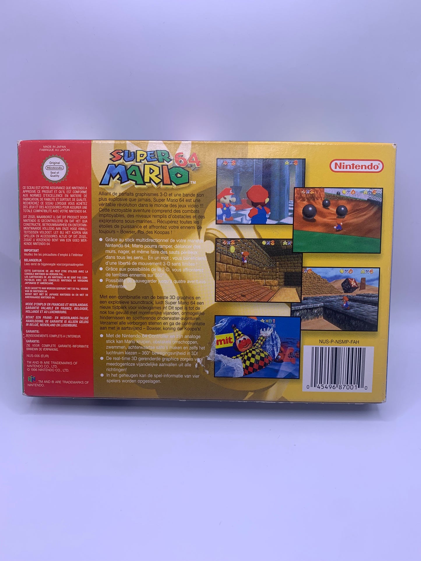Super Mario 64 (CIB, stickertje achter) - Nintendo 64