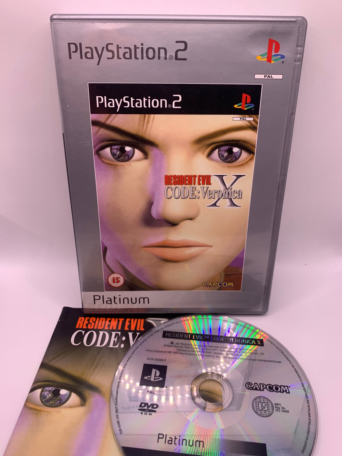 Resident Evil Code: Veronica X (Platinum) - PlayStation 2