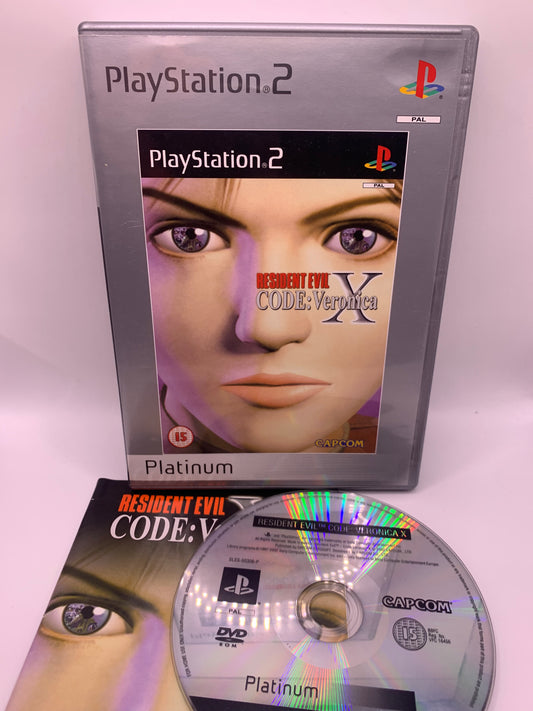 Resident Evil Code: Veronica X (Platinum) - PlayStation 2