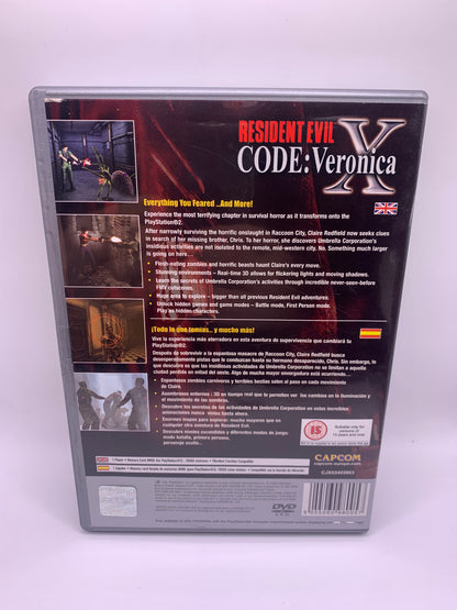 Resident Evil Code: Veronica X (Platinum) - PlayStation 2