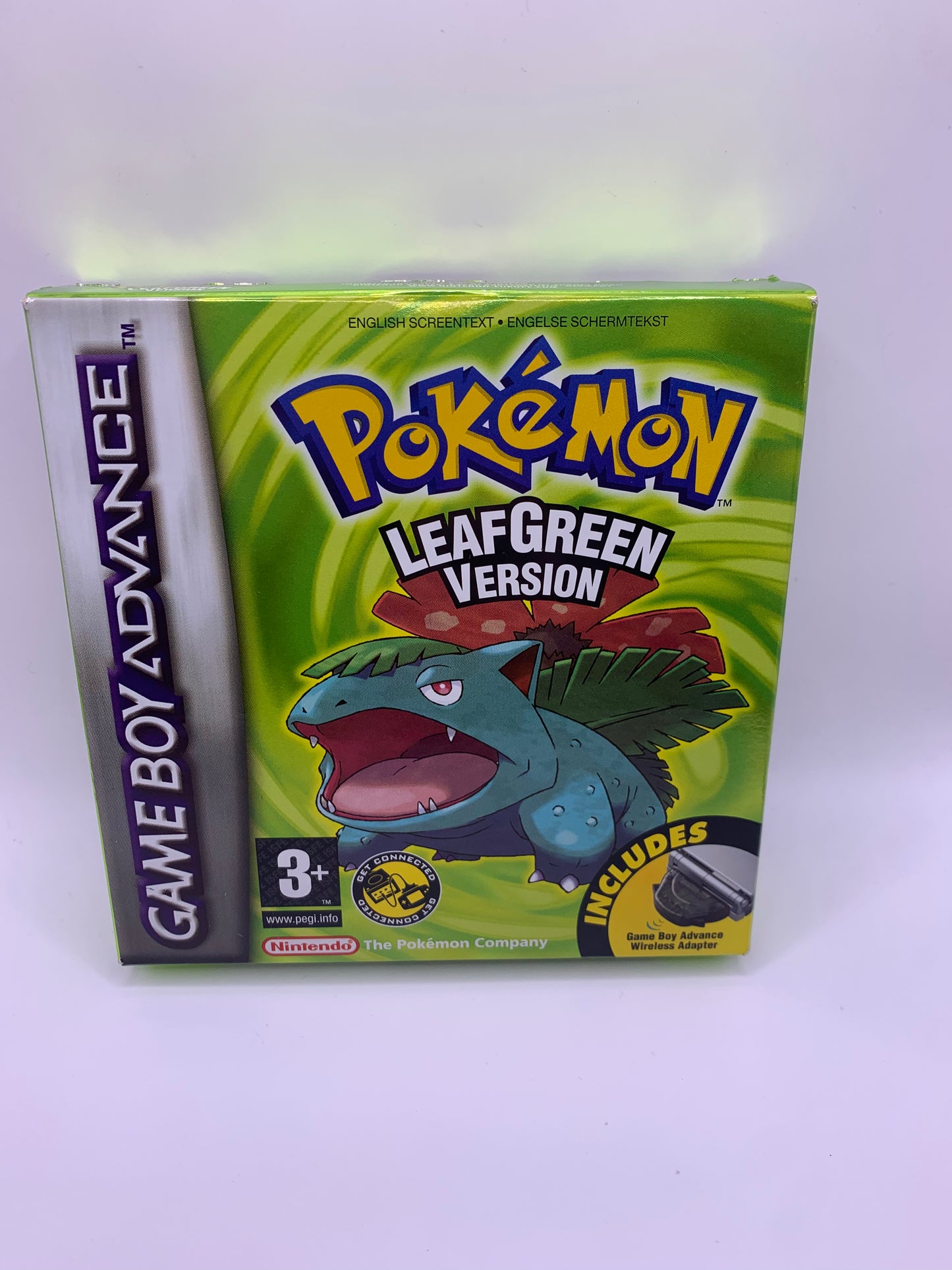 Pokémon LeafGreen (CIB, inclusief Wireless Adapter) - Game Boy Advance