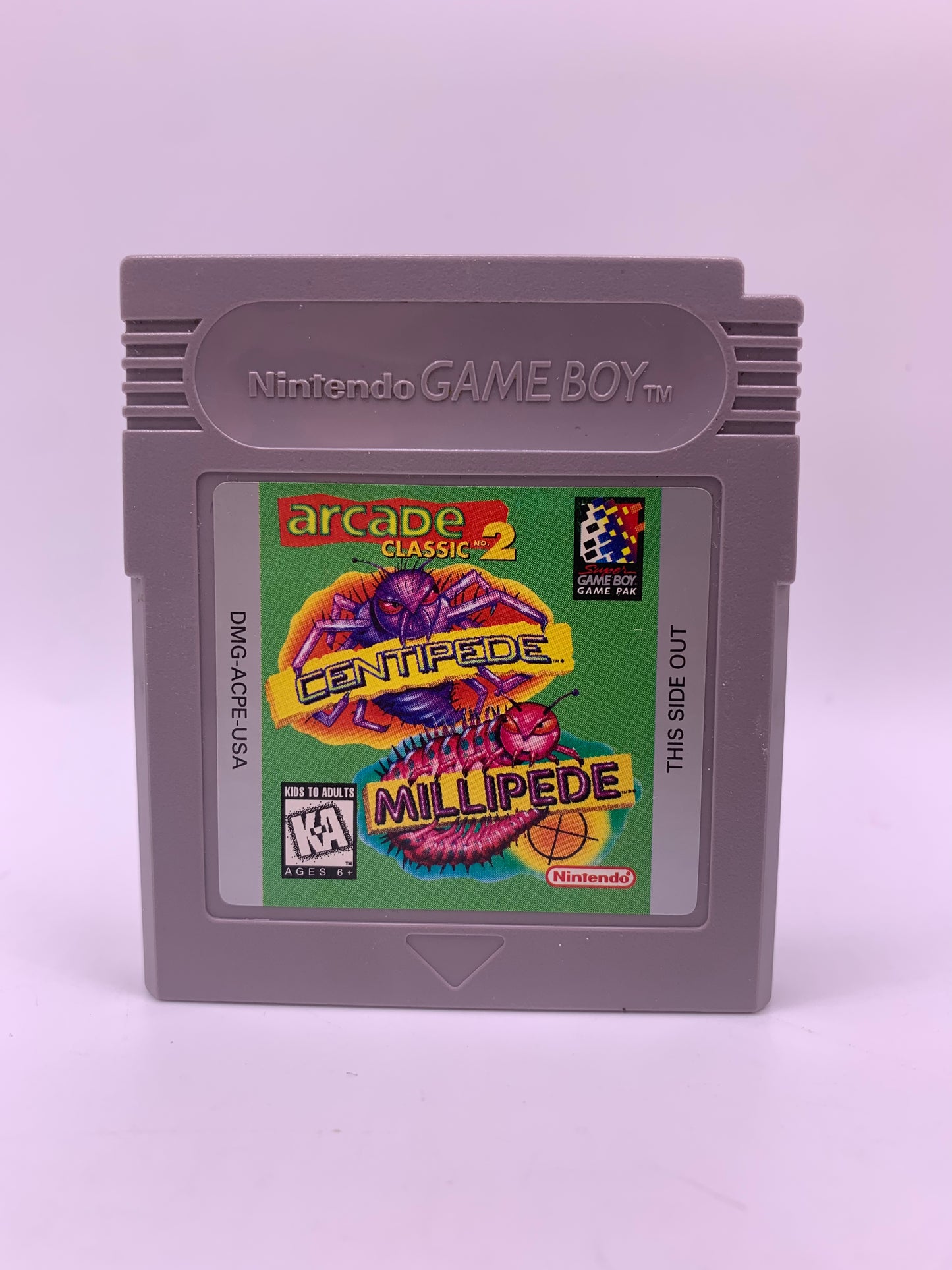 Arcade Classic 2: Centipede and Millipede – Game Boy Classic