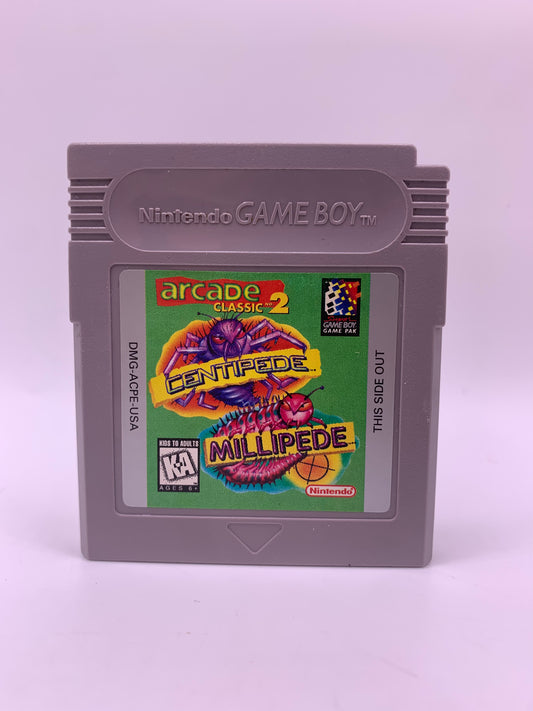 Arcade Classic 2: Centipede and Millipede – Game Boy Classic