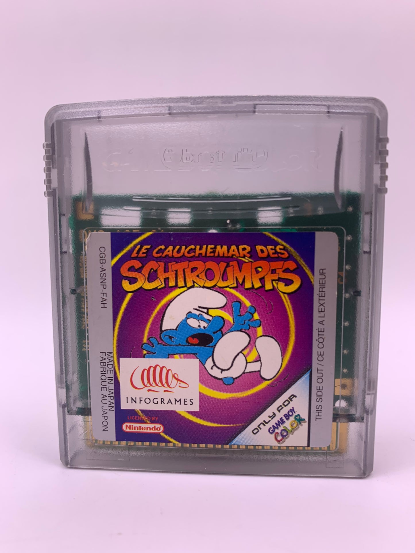 Le Cauchemar des Schtroumpfs (The Smurfs' Nightmare) - GameBoy Color