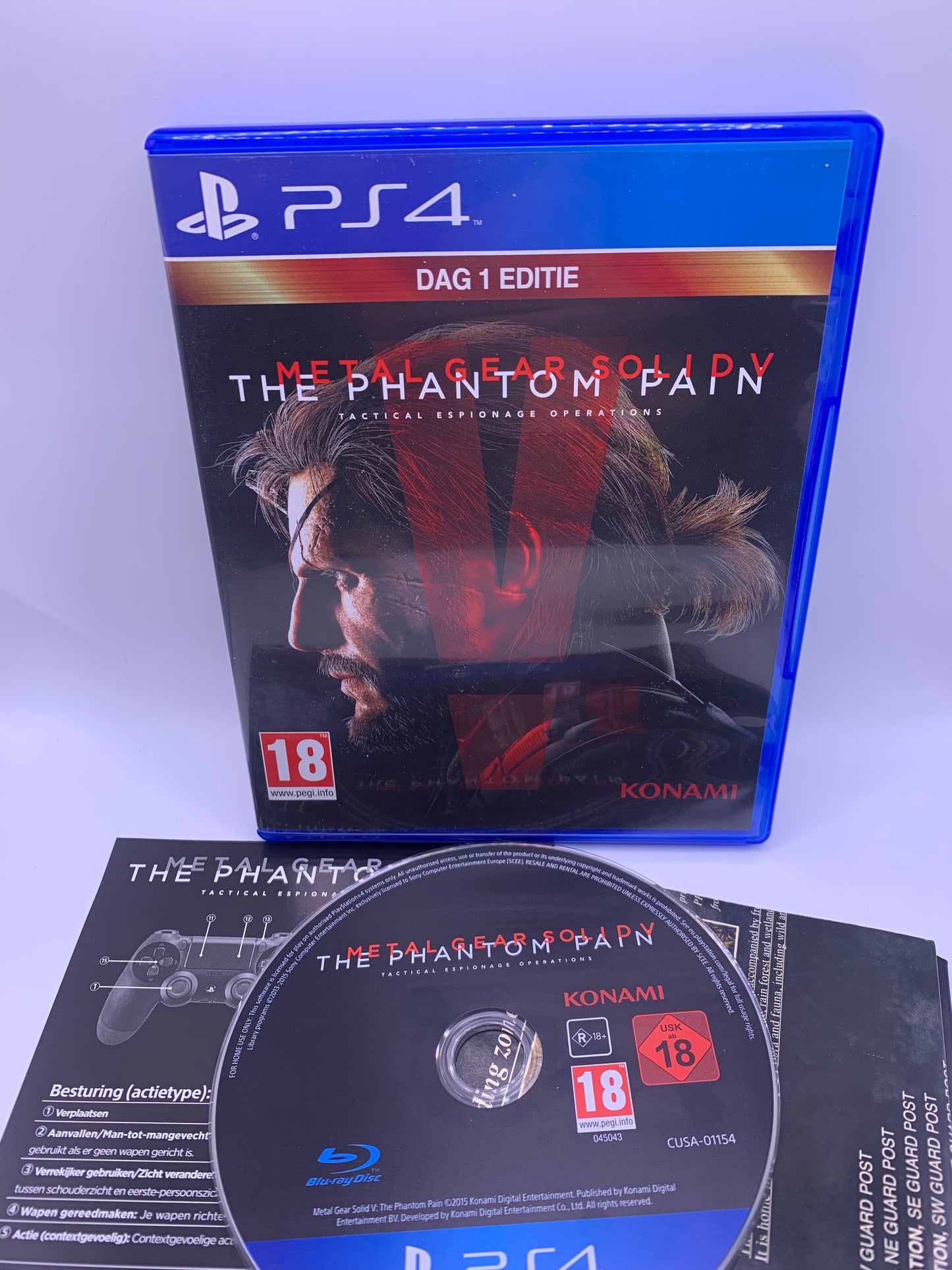Metal Gear Solid V: The Phantom Pain (Day One edt, geen DLC) - PlayStation 4