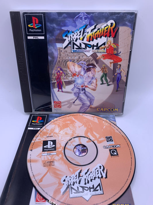 Street Fighter Alpha: Warrior's Dreams (Barst in case) – PlayStation 1