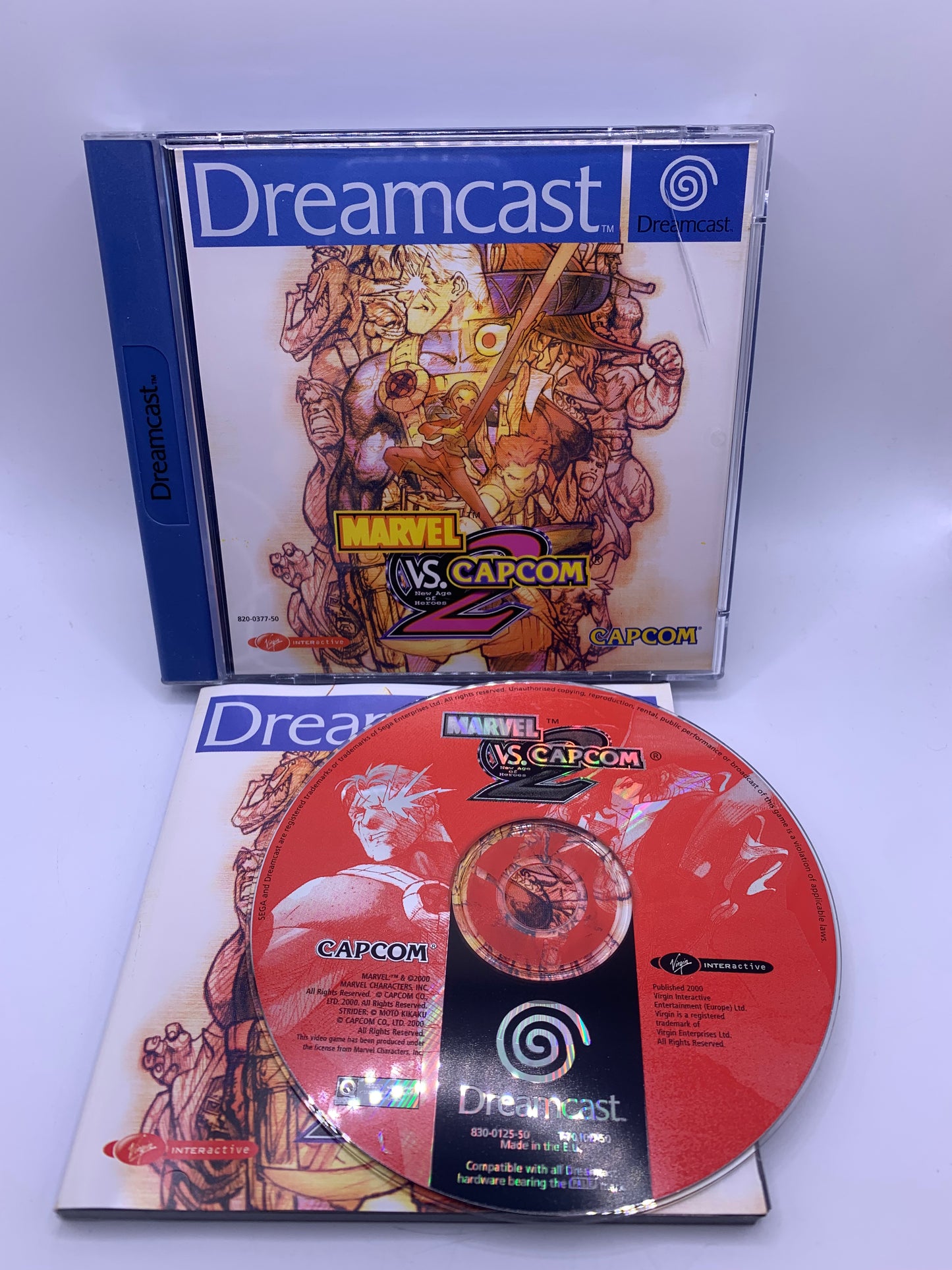 Marvel vs. Capcom 2 (Barst in case) – Dreamcast