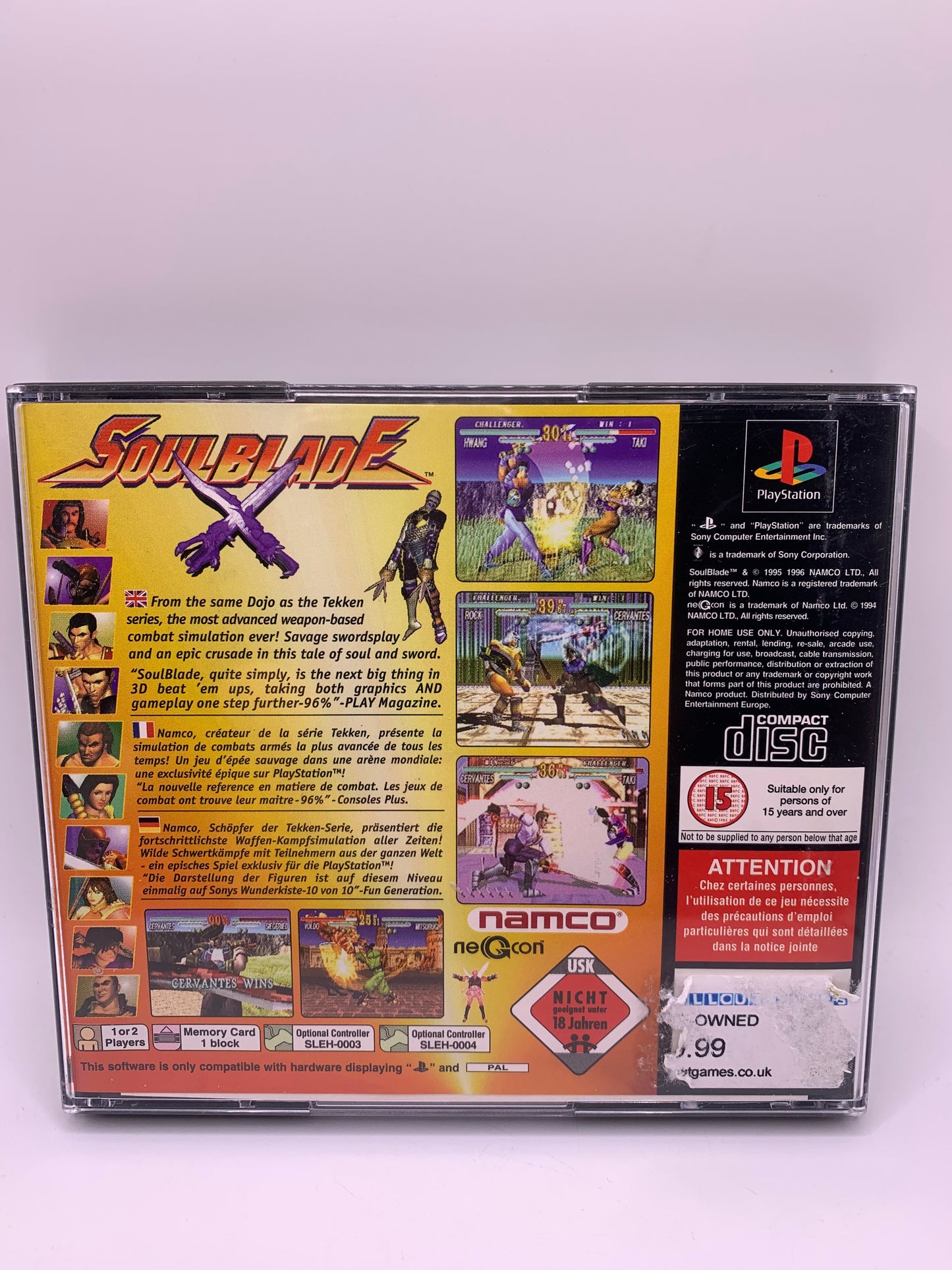 Soul Blade – PlayStation