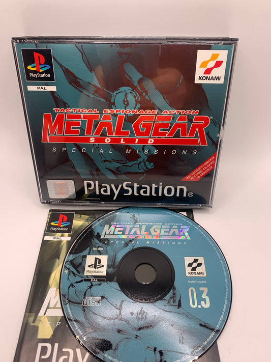 Metal Gear Solid: Special Missions – PlayStation 1