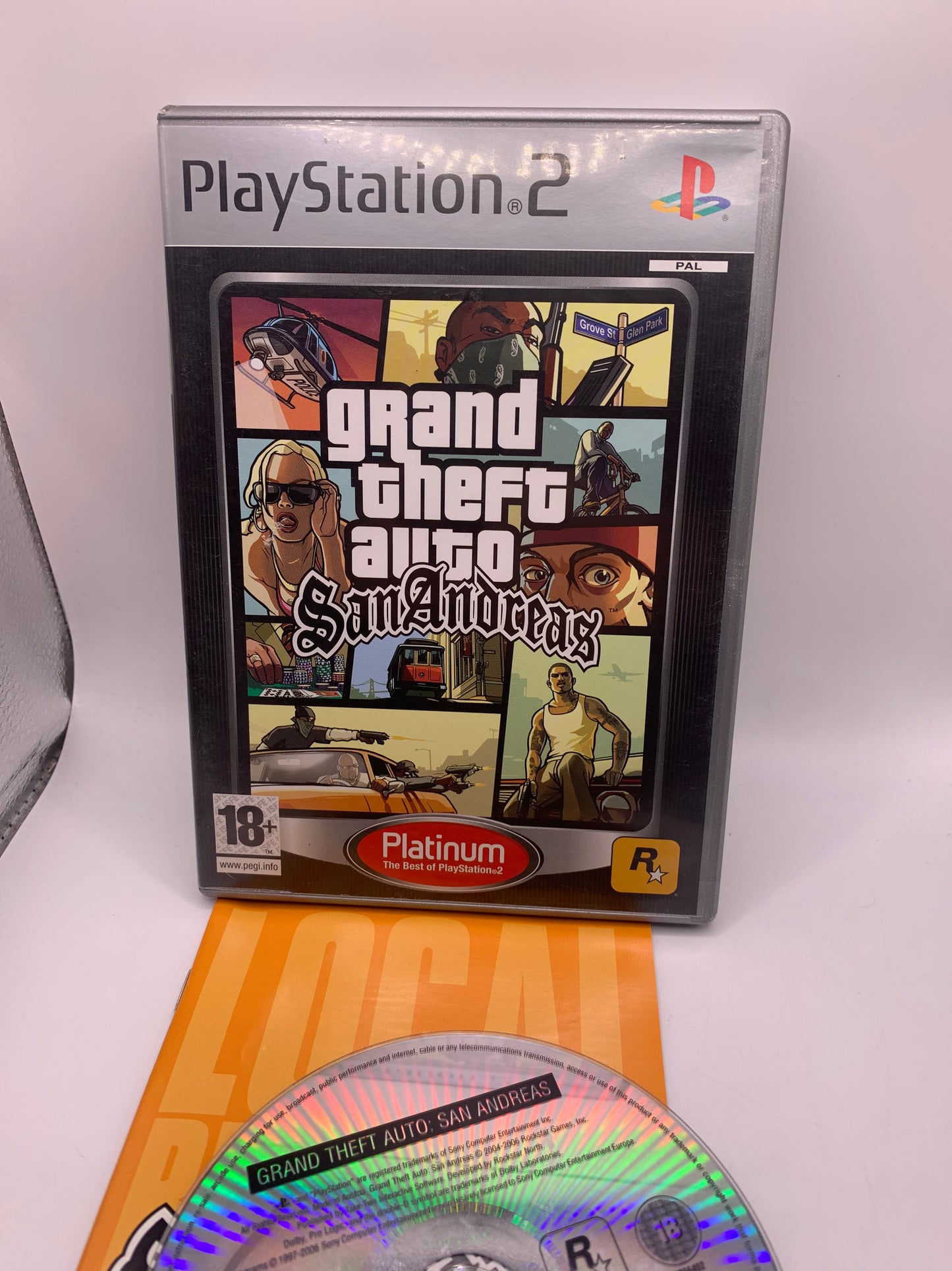 Grand Theft Auto: San Andreas (Platinum) – PlayStation 2