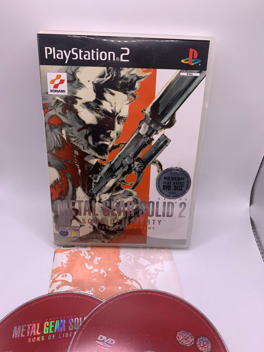 Metal Gear Solid 2: Sons of Liberty (w/ Bonus Disc) – PlayStation 2