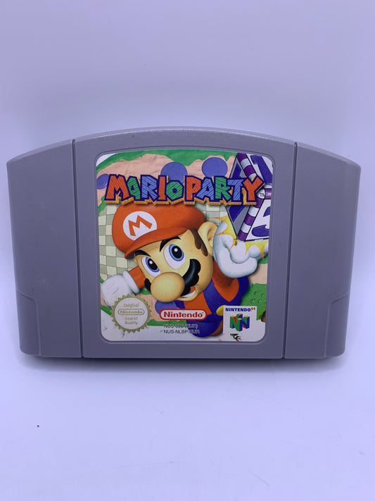 Mario Party (Slechte achterzijde) - Nintendo 64