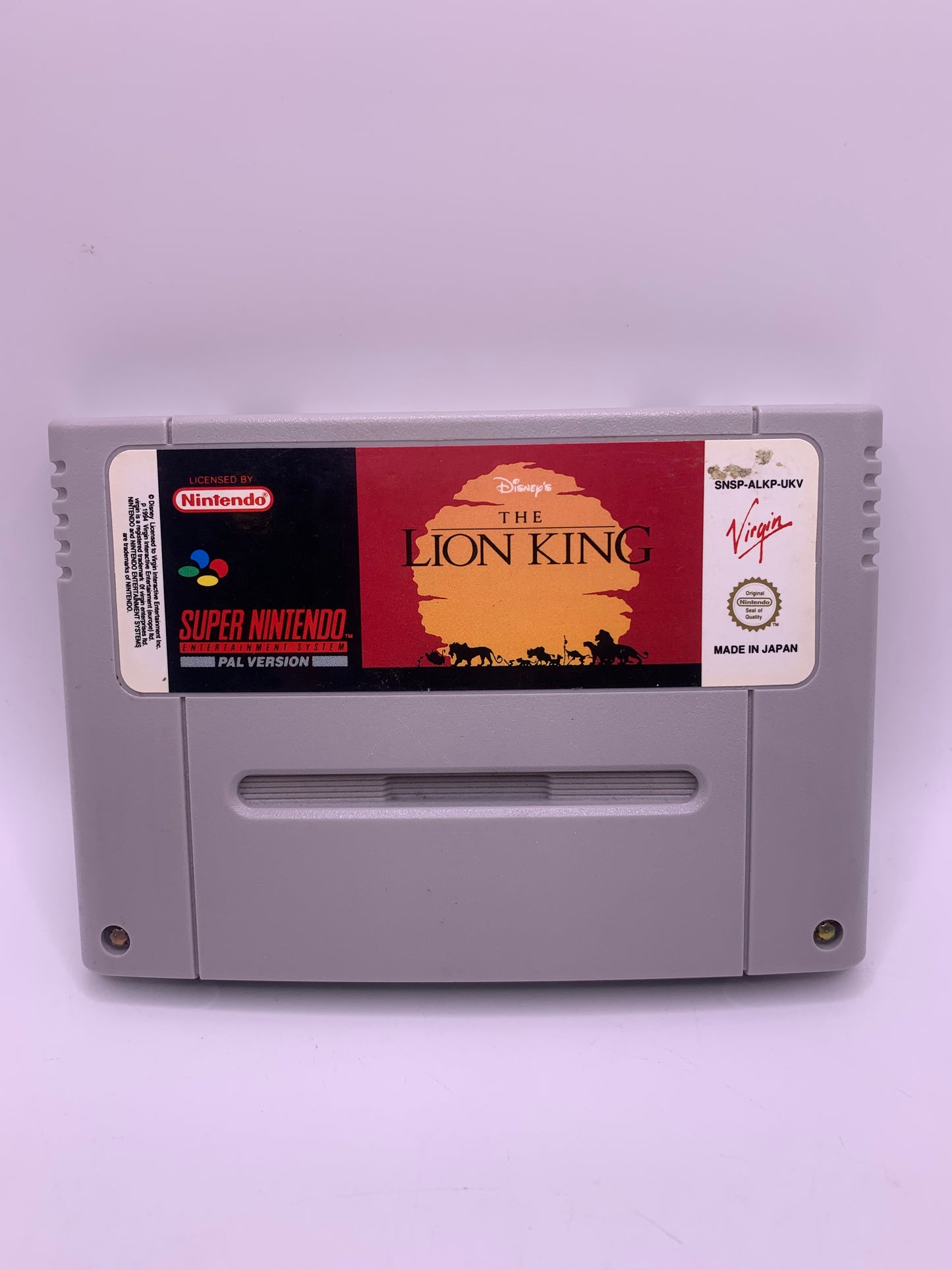 The Lion King (Mindere label) – SNES