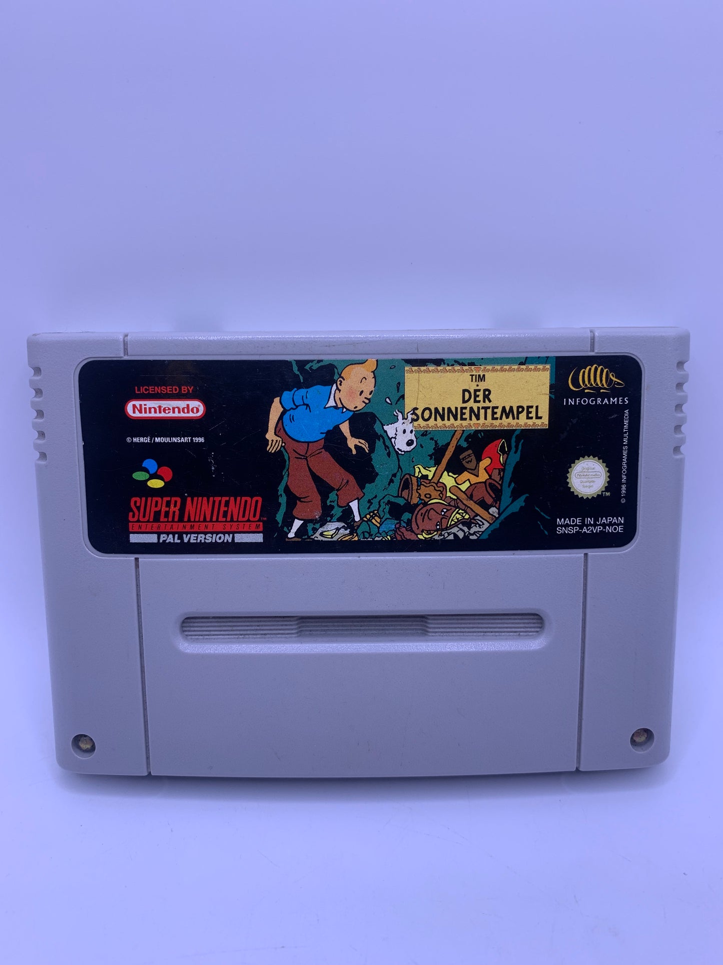 Tintin: Der Sonnentempel (Prisoners of the Sun) – SNES