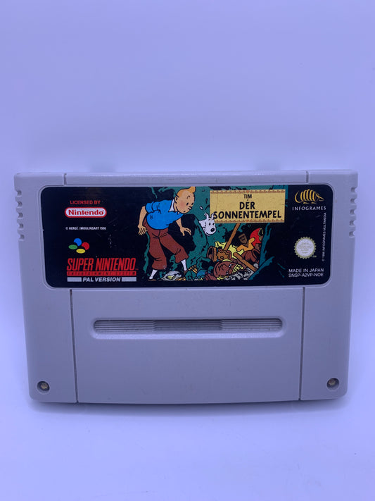 Tintin: Der Sonnentempel (Prisoners of the Sun) – SNES