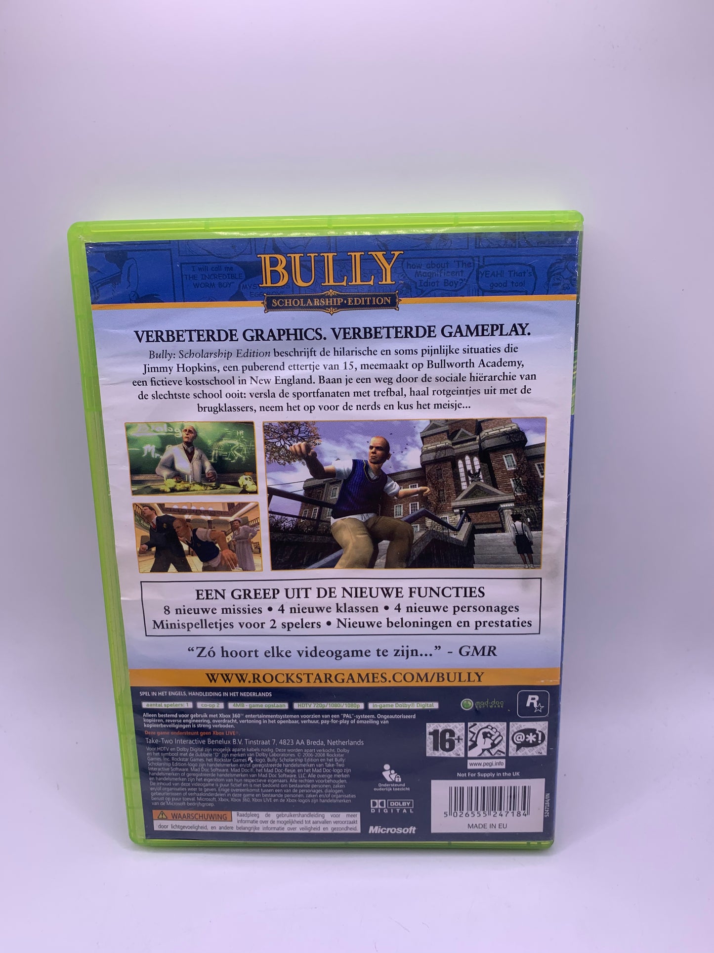 Bully: Scholarship Edition (Case gebruikt) – Xbox 360