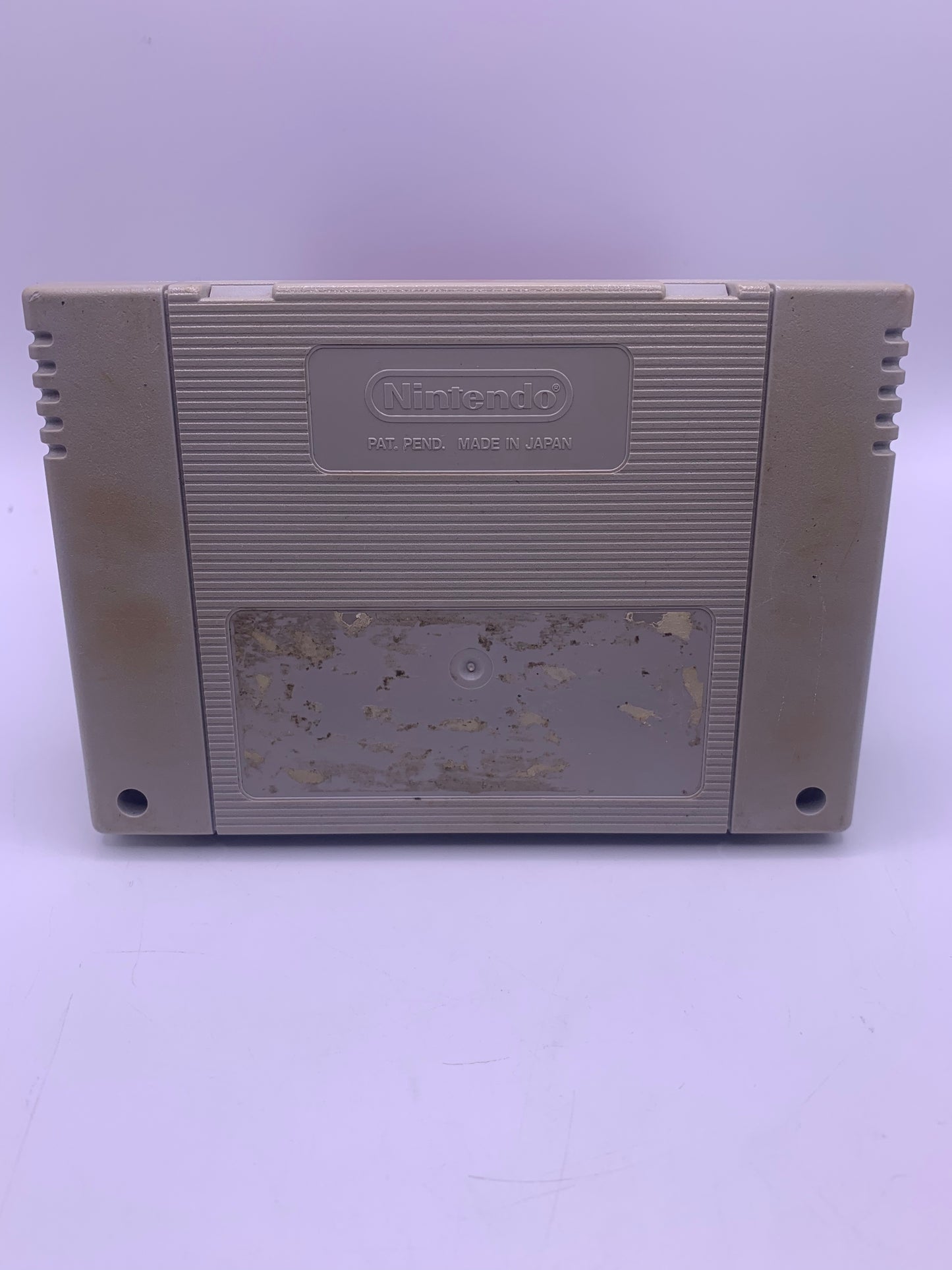 Mario is Missing! (Slechte achterzijde) – SNES