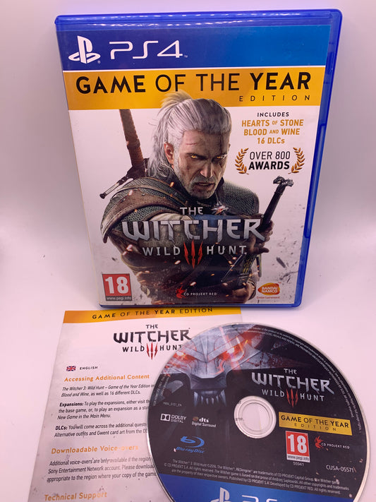 The Witcher 3: Wild Hunt – Game of the Year Edition – PlayStation 4