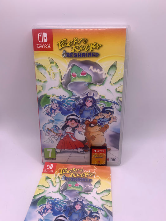 Pocky & Rocky Reshrined – Nintendo Switch