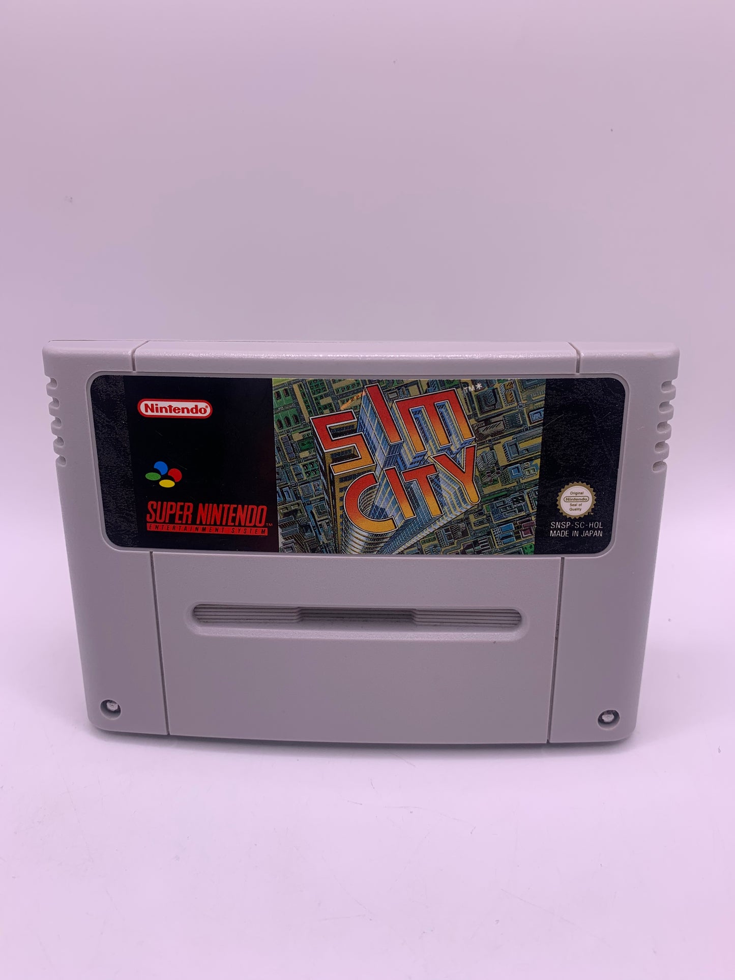 SimCity (Achterzijde label beschadigd) – SNES