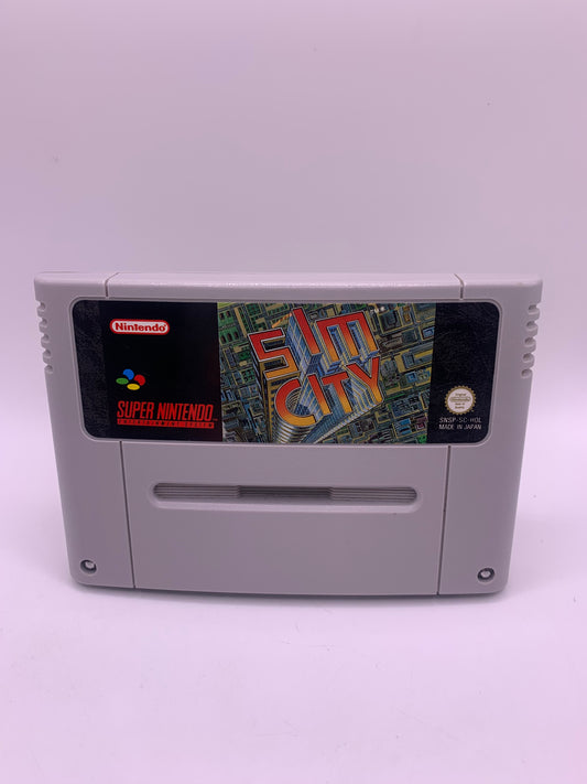 SimCity (Achterzijde label beschadigd) – SNES