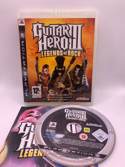 Guitar Hero III: Legends of Rock - PlayStation 3