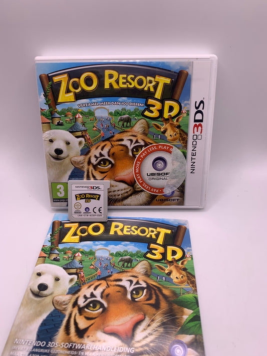 Zoo Resort 3D (met Sticker) - Nintendo 3DS