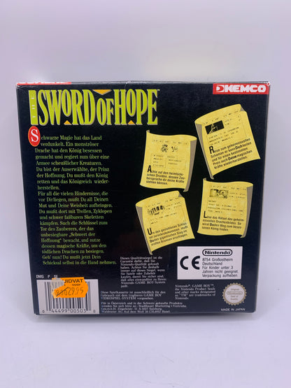 The Sword of Hope (CIB, zonder handleiding) (German) - Game Boy Classic