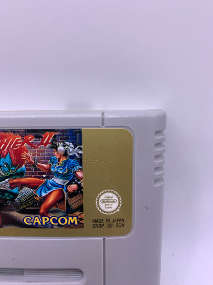 Street Fighter II (Label bekrast) - SNES