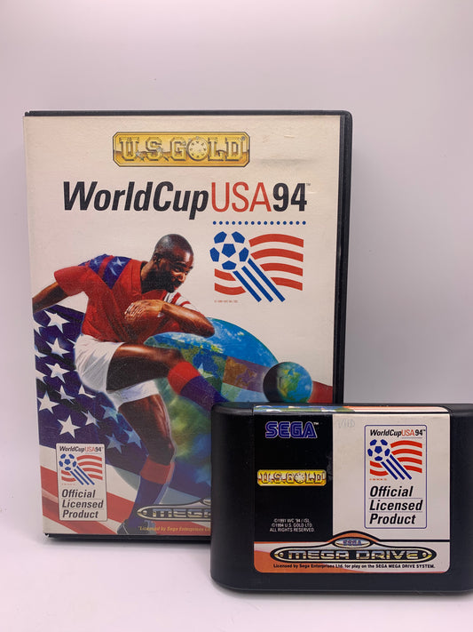 World Cup USA 94 (Geen handleiding, sticker achterzijde) - Sega Mega Drive