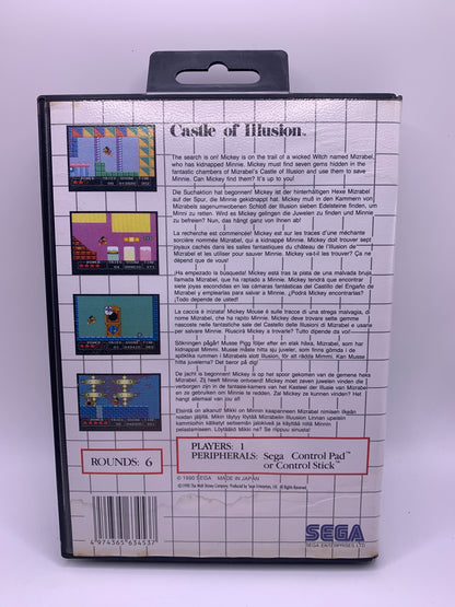 Castle of Illusion Starring Mickey Mouse - Sega Master System