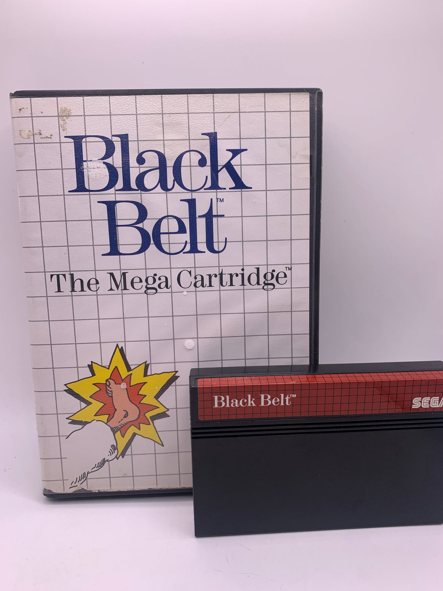 Black Belt (Geen handleiding, cover beschadigd) - Sega Master System