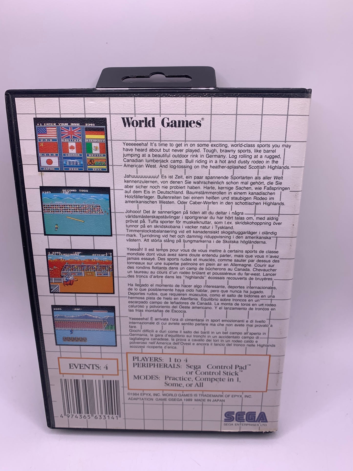World Games - Sega Master System