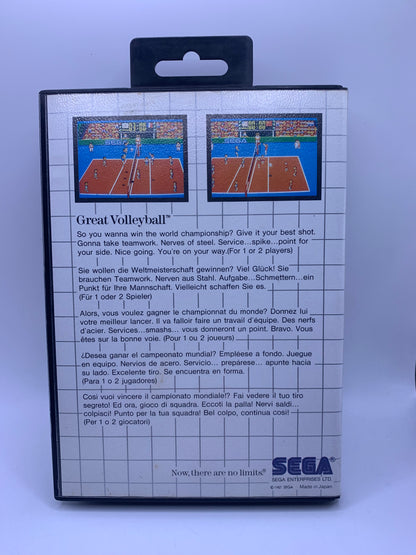 Great Volleyball - Sega Master System